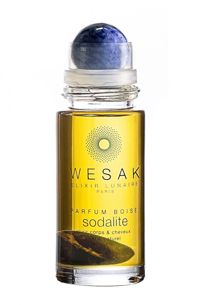 SODALITE ÉLIXIR LUNAIRE PARFUM BOISÉ | 50ML Wesak Paris, 50ml, cosmétique à base d'huiles végétales